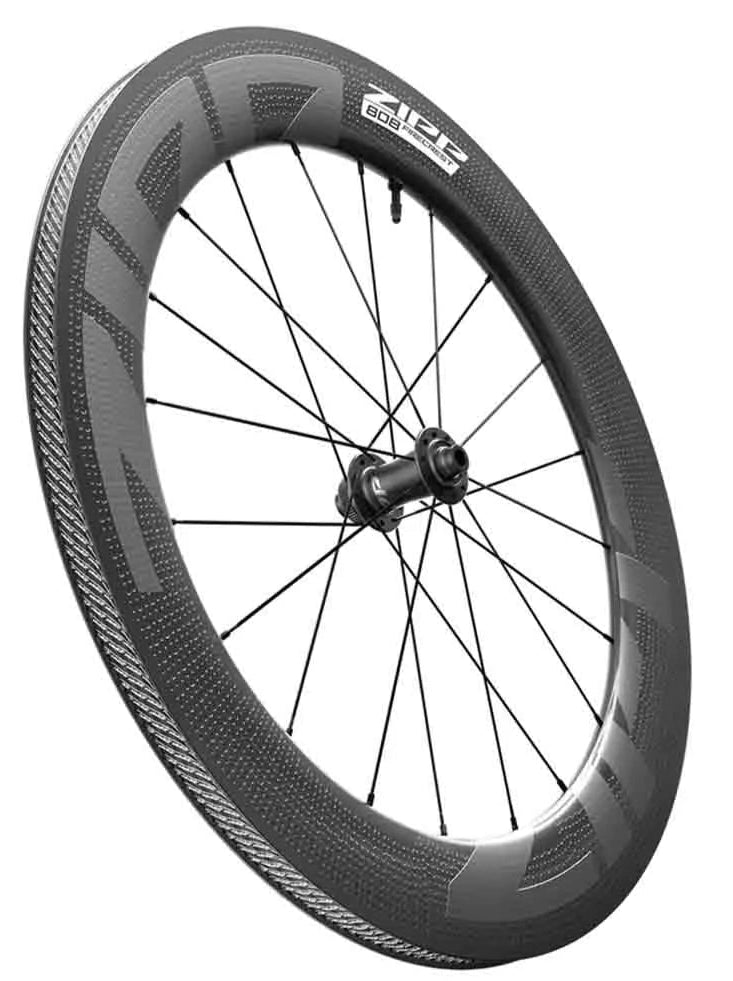 Zipp 808 Firecrest Carbon Tubeless Disc Brake 700c Wheel 12x142mm XDR Center Lock