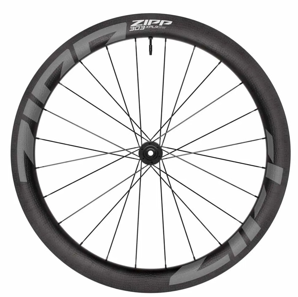 Zipp 303 XPLR SW 700c Carbon Tubeless Disc Brake Center Lock Front Wheel 12x100mm