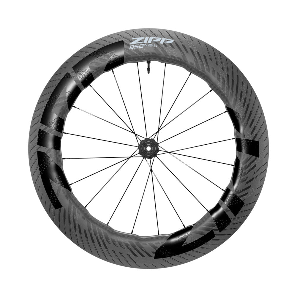 Zipp 858 NSW Carbon Tubeless Disc Brake Front Wheel