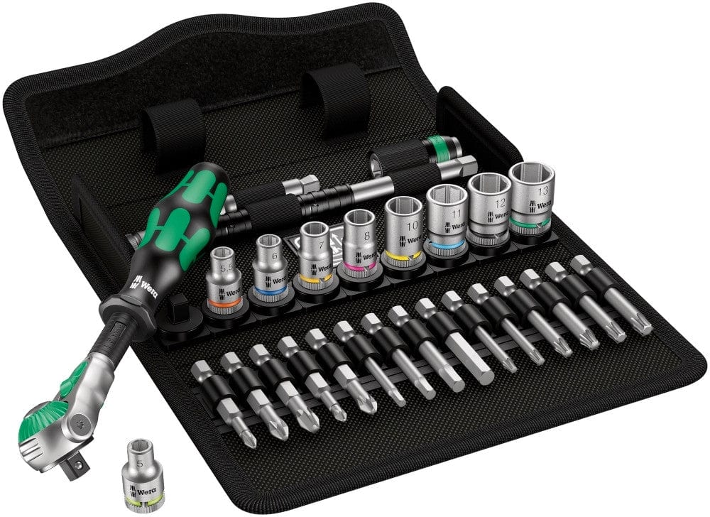 Wera 8100 SA 6 Zyklop Speed Ratchet 28-Piece Set
