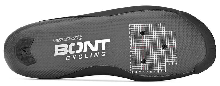 BONT Riot+ 24 Wide Fit Carbon Road Shoes Black