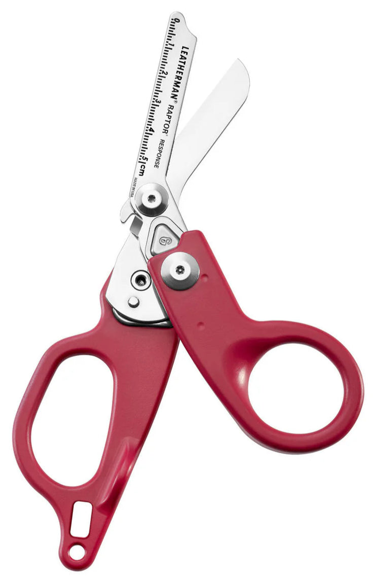 Leatherman Raptor Response Folding Shears - Crimson Red