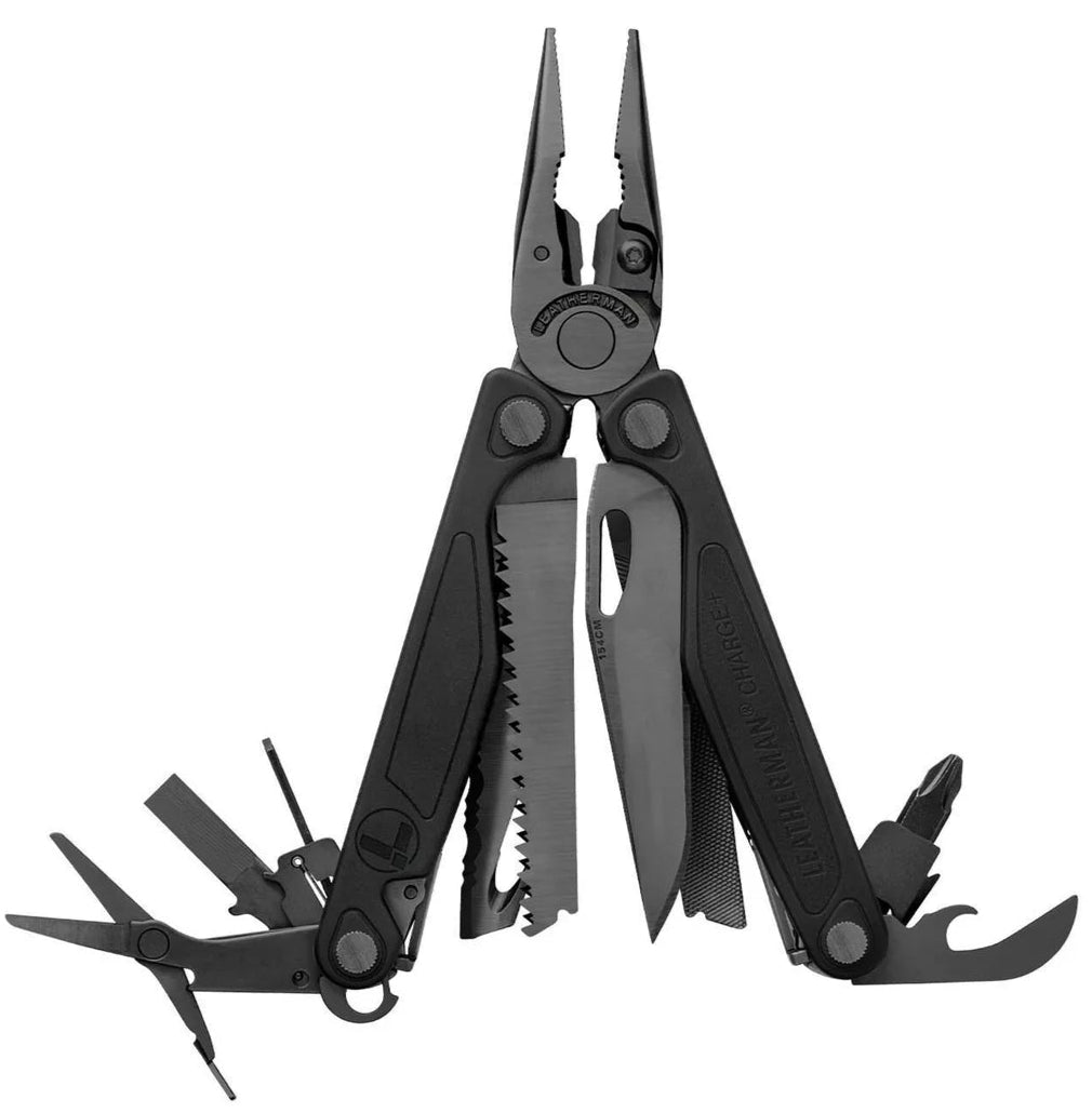 Leatherman Charge Plus Black Multi-Tool w/MOLLE Sheath + Standard Accessories