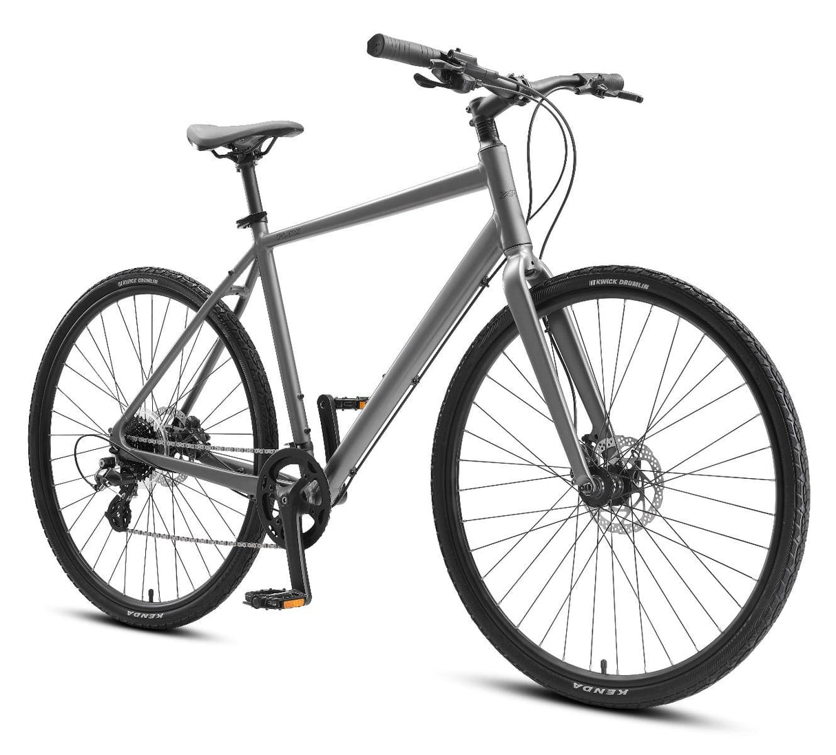 XDS Flow 400x43c Mens 8 Speed Street Bike Ash Grey