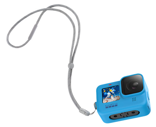 GoPro Sleeve + Lanyard Blue - HERO13 Black