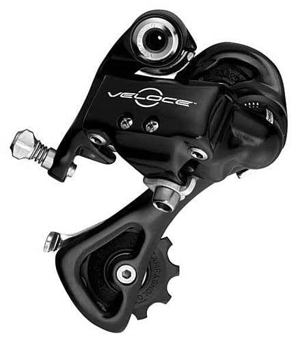 Campagnolo Veloce 10 Speed Black Rear Derailleur Short Cage