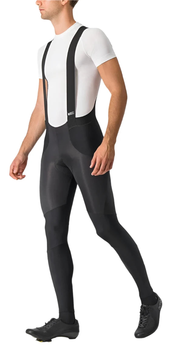 CASTELLI SORPASSO RoS BIBTIGHT BLACK SIDE FRONT