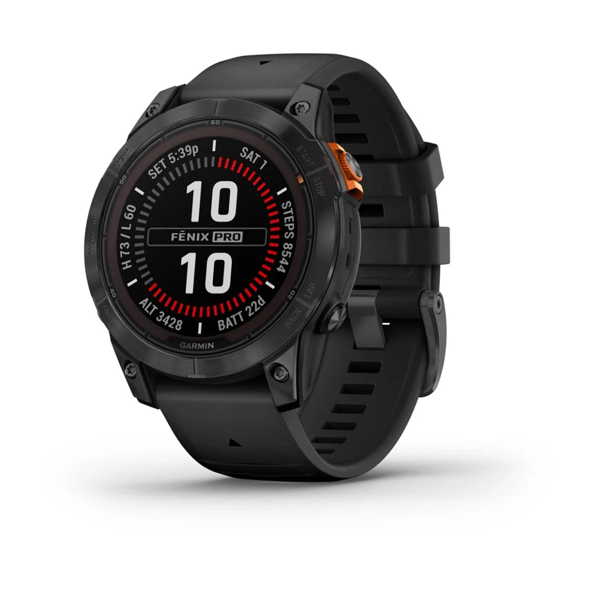Garmin fenix 7 Pro Solar Ed Slate Grey Stainless Steel w/ Black band