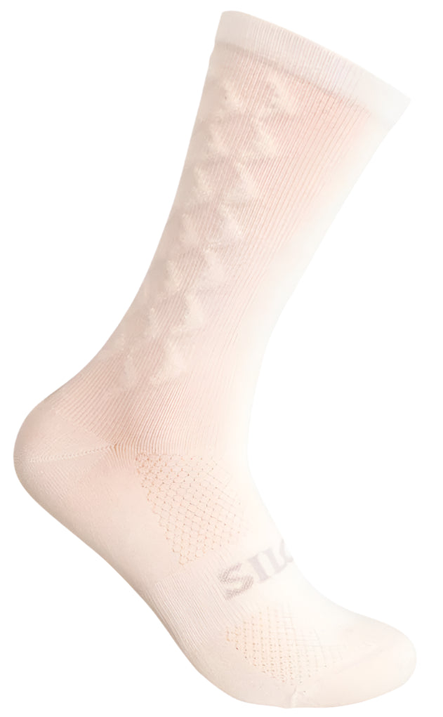 Silca Everyday Aero Tall Socks White
