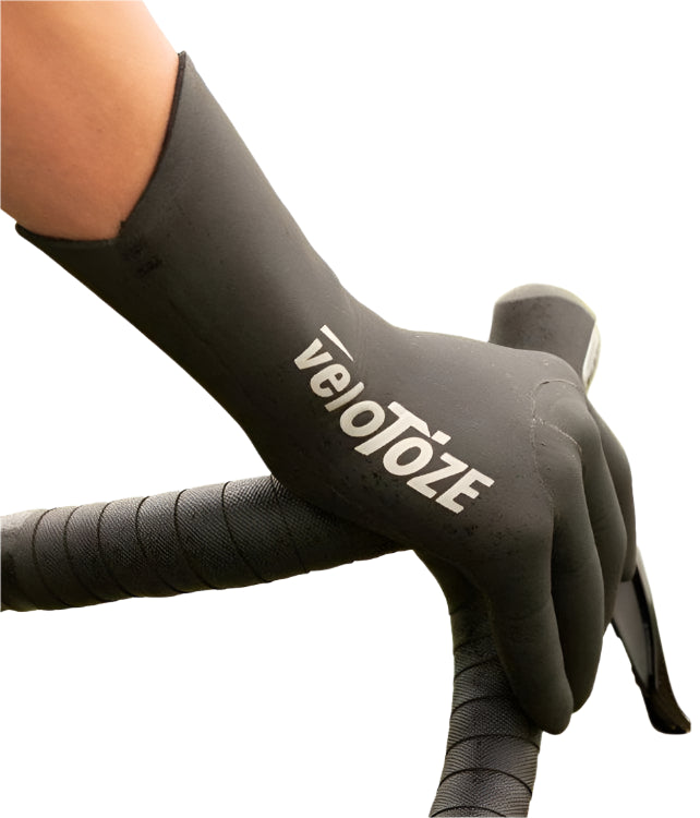 VeloToze Waterproof Cycling Glove - Black