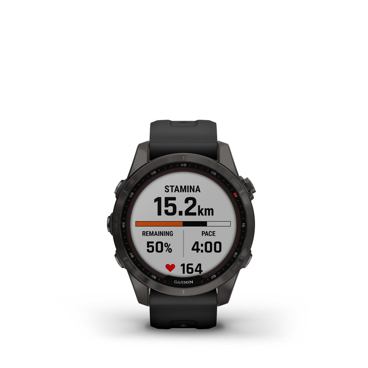 Garmin fenix 7S Sapphire Solar Carbon Gray DLC w/Black Band