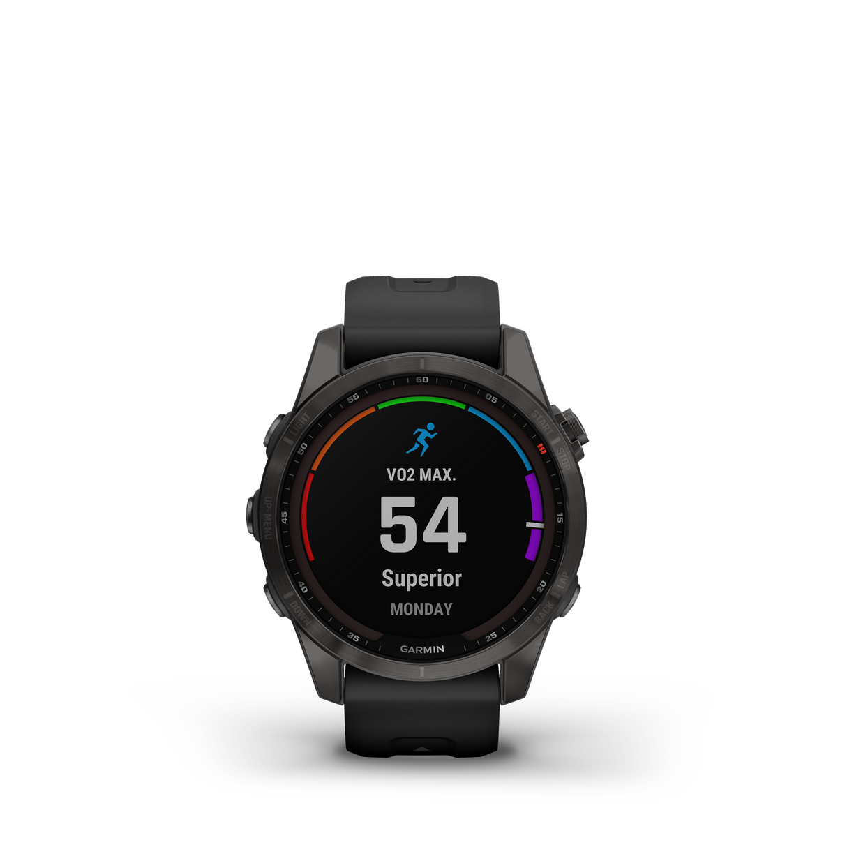 Garmin fenix 7S Sapphire Solar Carbon Gray DLC w/Black Band