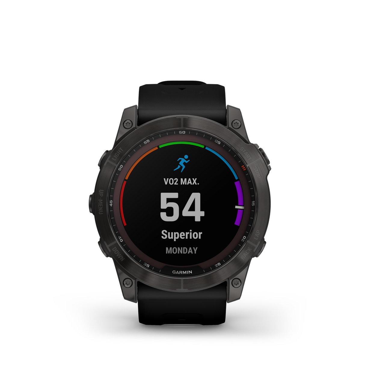 Garmin fenix 7X Sapphire Solar Carbon Gray DLC Ti w/Black Band