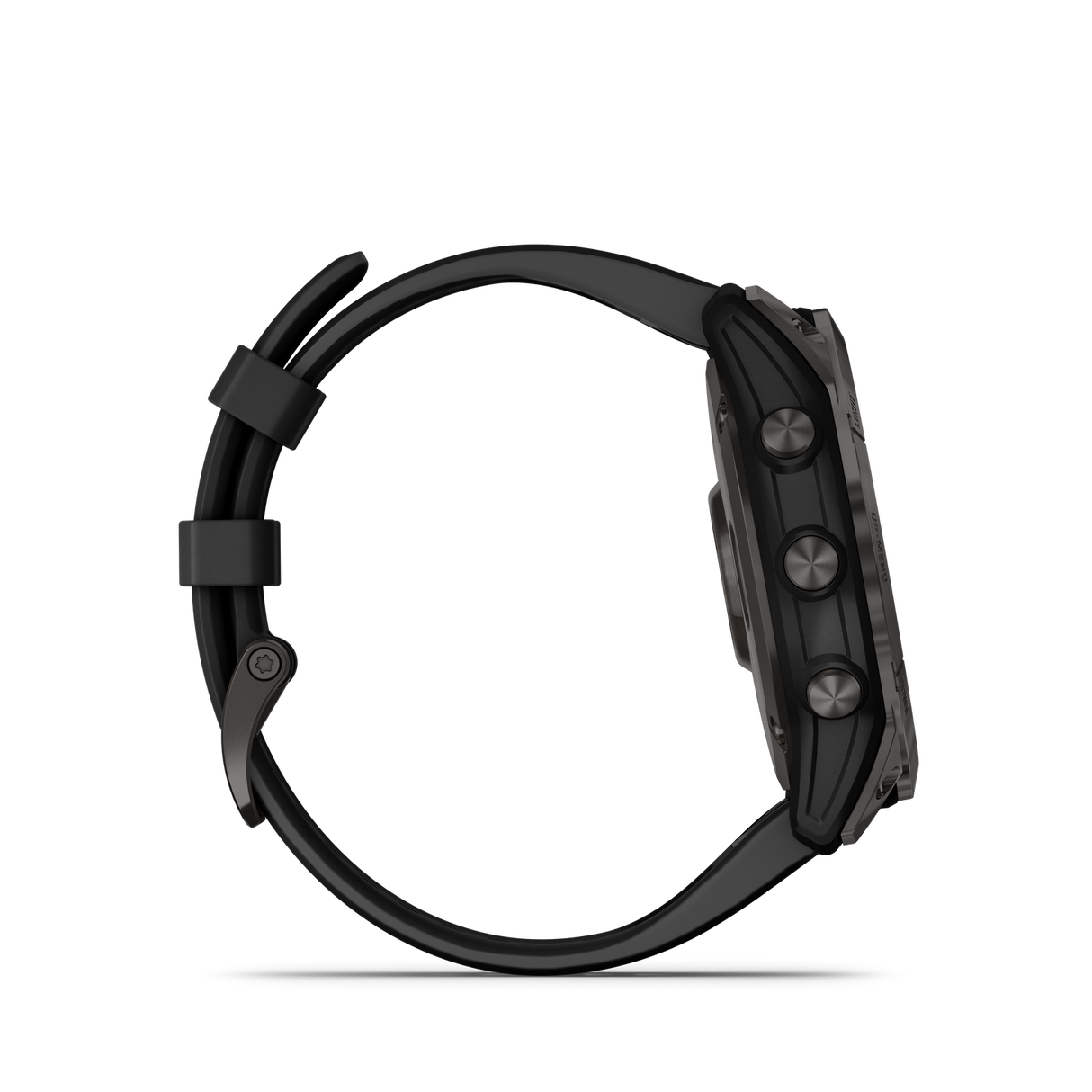 Garmin fenix 7X Sapphire Solar Carbon Gray DLC Ti w/Black Band
