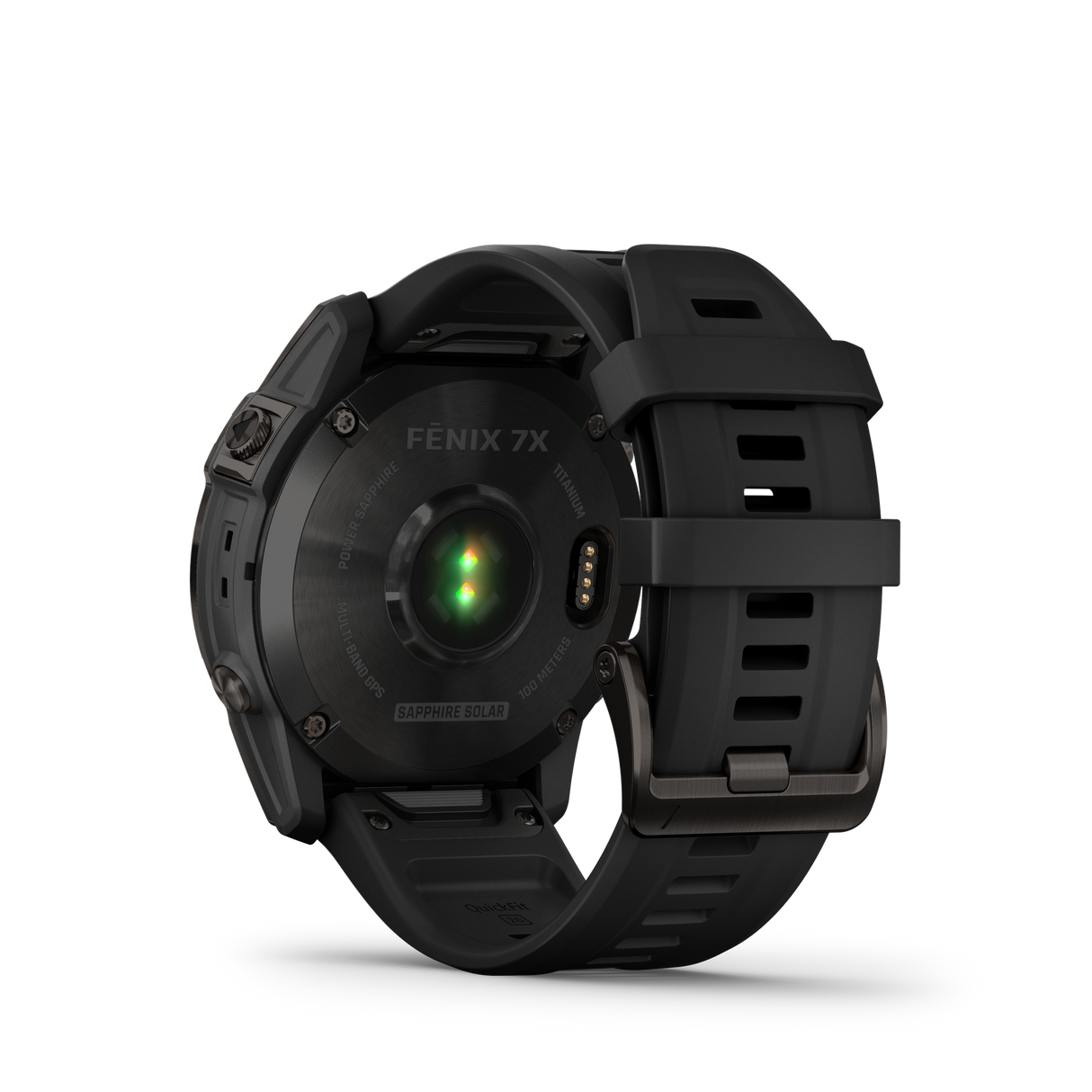 Garmin fenix 7X Sapphire Solar Carbon Gray DLC Ti w/Black Band