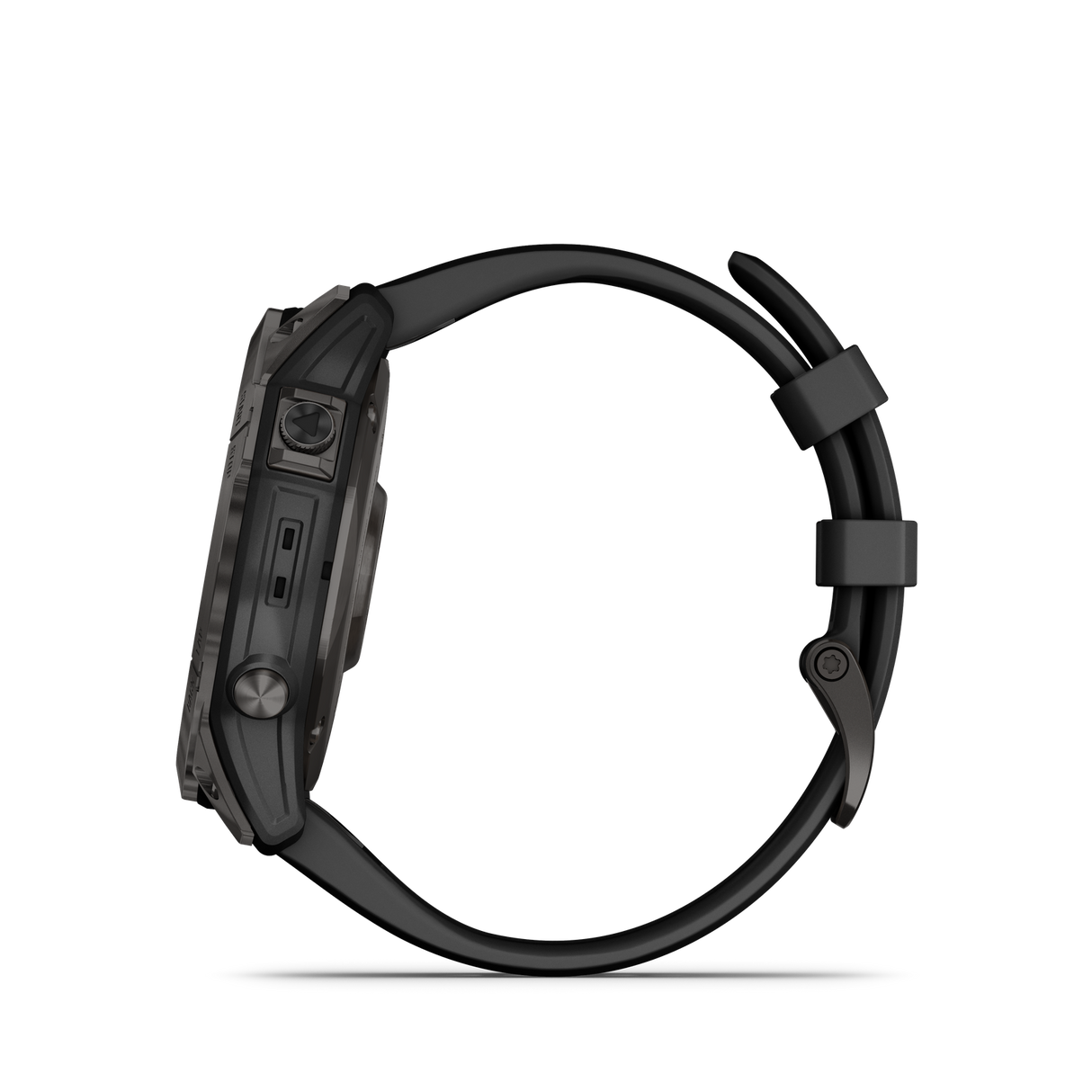 Garmin fenix 7X Sapphire Solar Carbon Gray DLC Ti w/Black Band