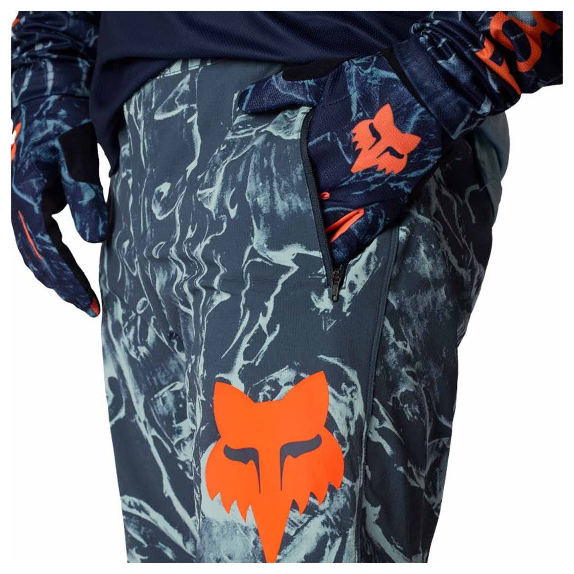 FOX Ranger Pant Image Print - Arctic Blue