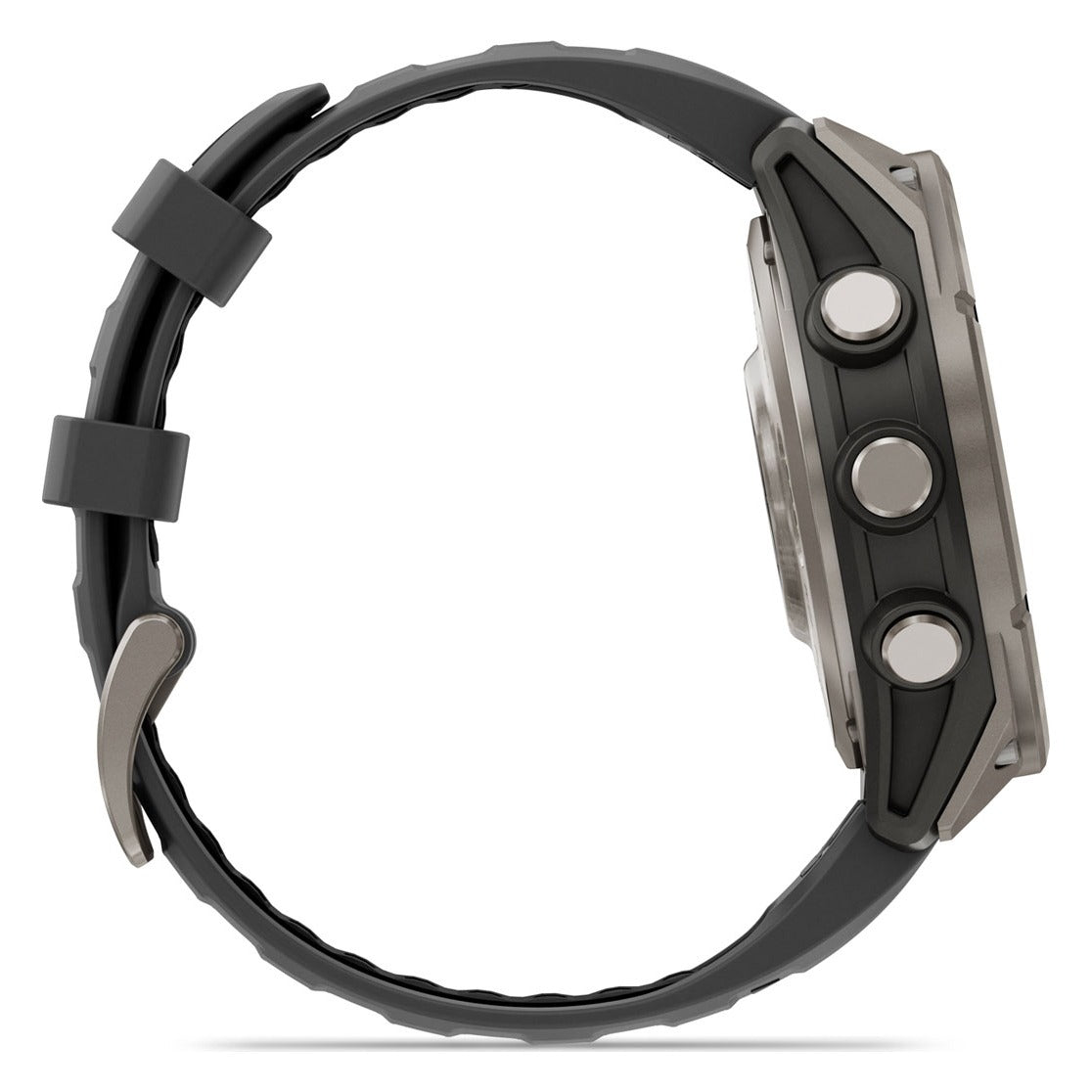 Garmin fenix 8 Pro 47mm AMOLED Sapphire Smartwatch - Titanium with Graphite/Black Band