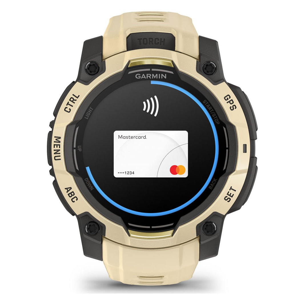 Garmin Instinct 3 45mm AMOLED Smartwatch - Citrine