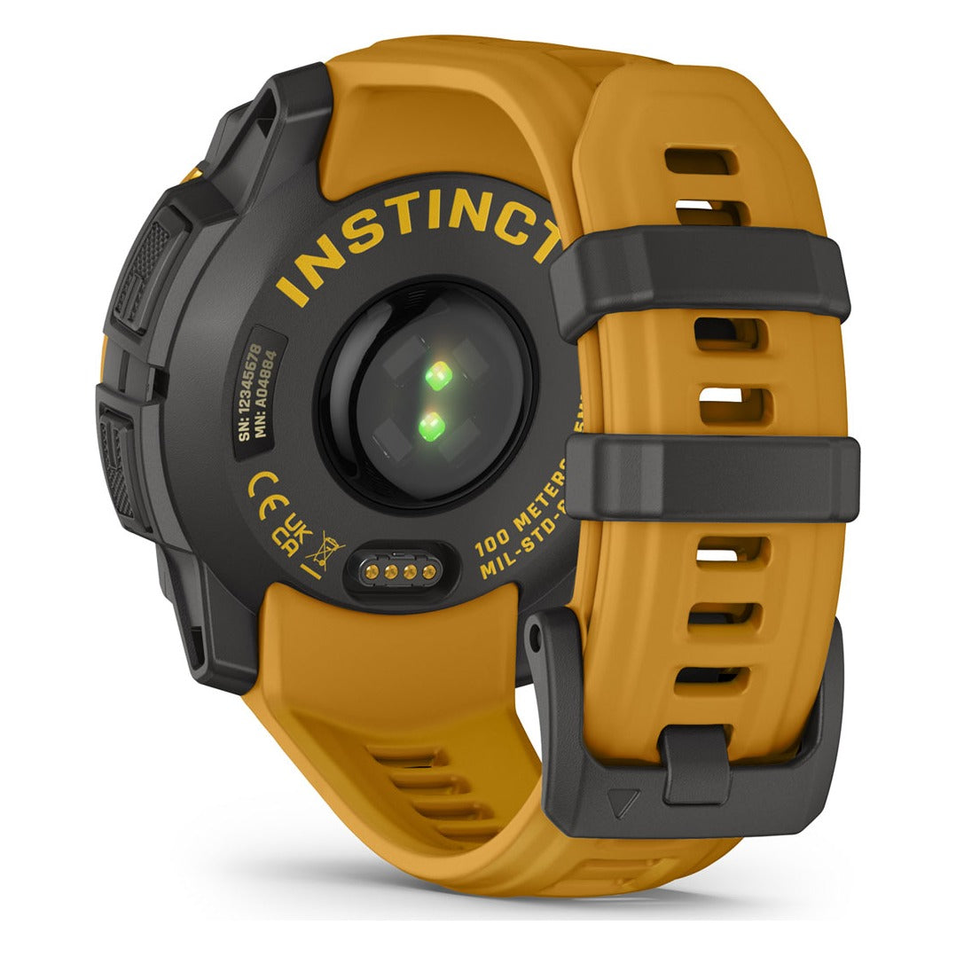 Garmin Instinct 3 45mm Solar Smartwatch - Sunburst