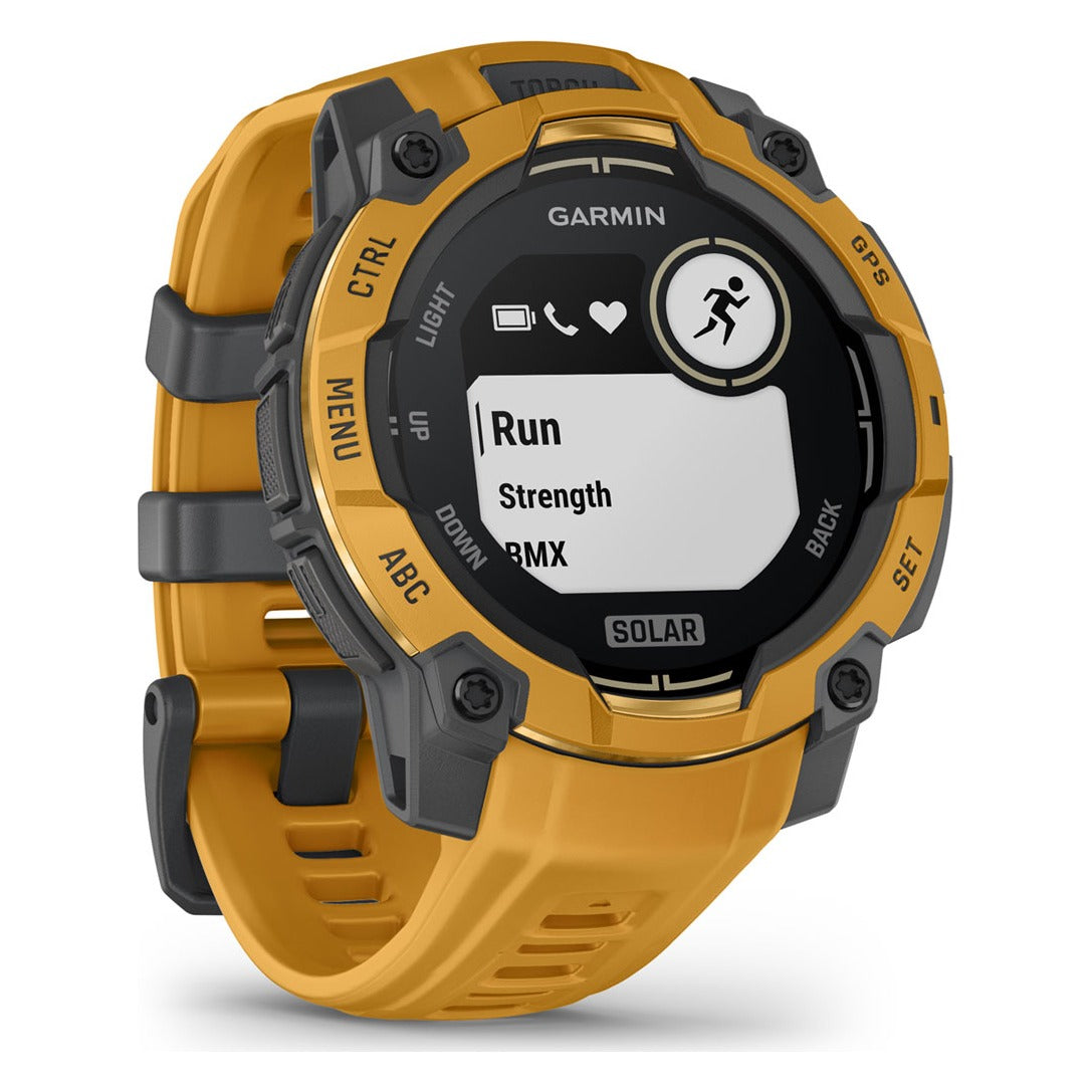 Garmin Instinct 3 45mm Solar Smartwatch - Sunburst