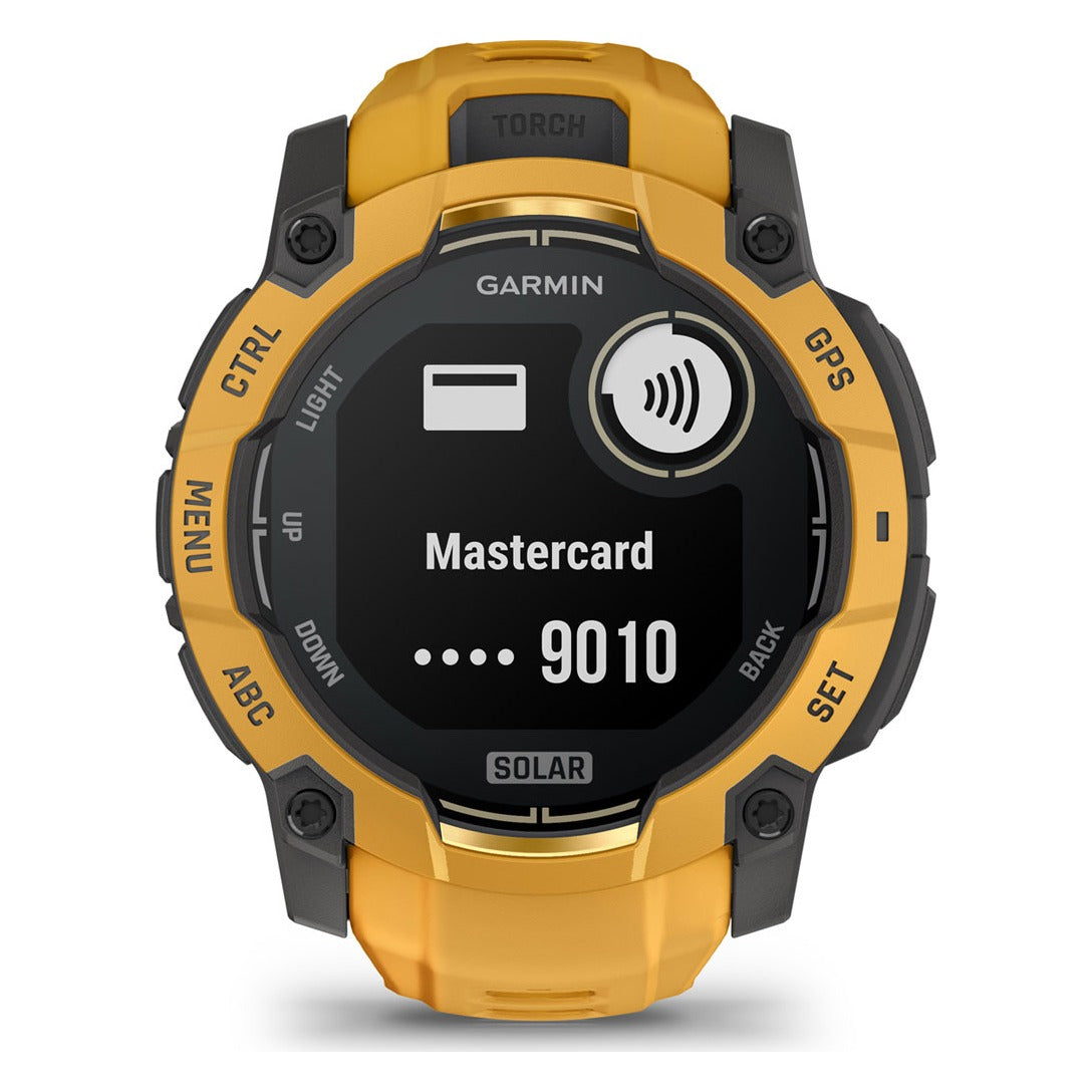 Garmin Instinct 3 50mm Solar Smartwatch - Sunburst