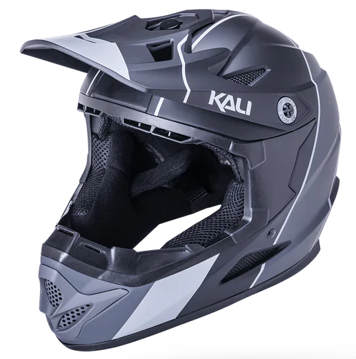 Kali Zoka Stripe Matte Black/Grey Helmet