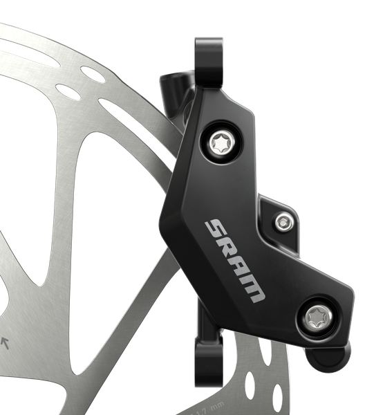 Sram Disc Brake DB6 Diffusion Black Ano, Left, Front/Rear, 2000mm Hose