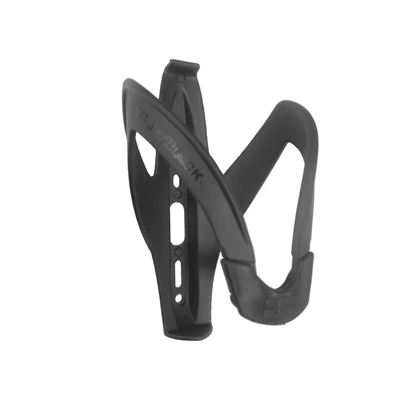 JetBlack Lightweight Bottle Cage Grey with Black Decal