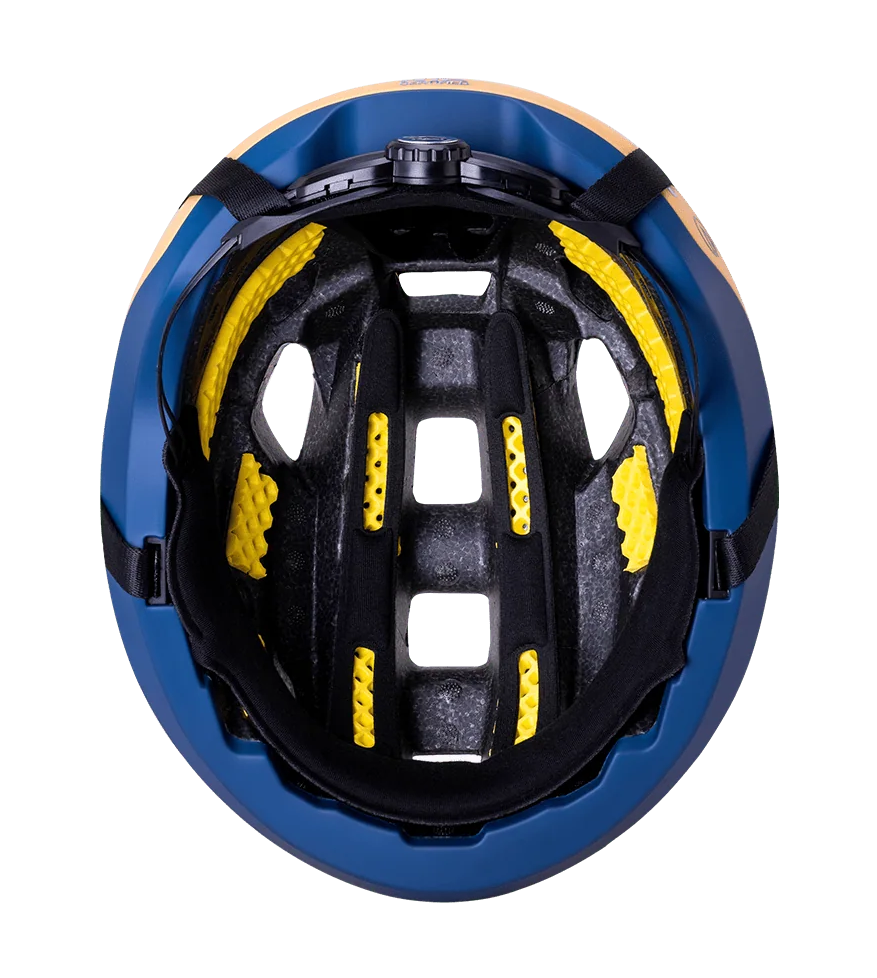 Kali Traffic Basic Solid Sun/Blue Helmet