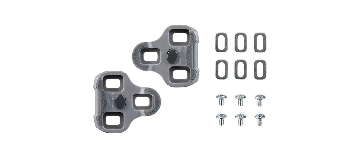 LOOK Keo Grip Cleats - Grey 4.5 Degrees Float
