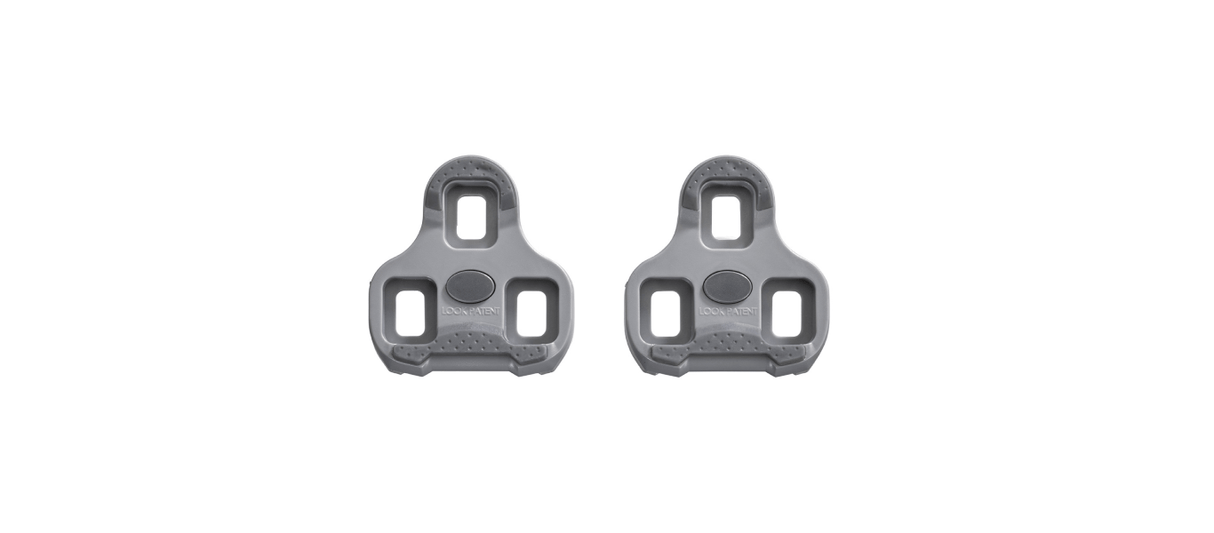 LOOK Keo Grip Cleats - Grey 4.5 Degrees Float
