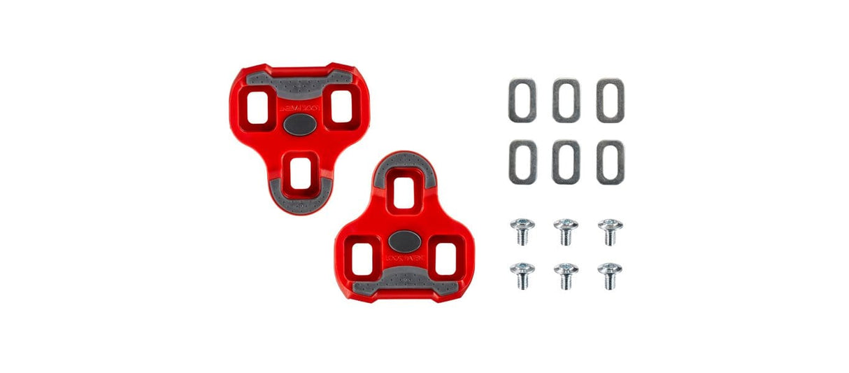 LOOK Keo Grip Cleats - Red 9 Degrees Float