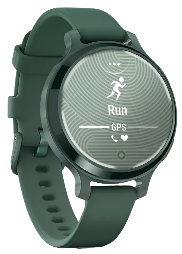 Garmin Lily 2 Active, Jasper Green with Jasper Green Silicone Band