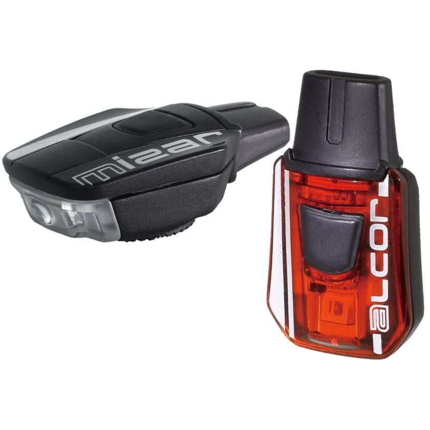 Moon Mizar 100 Lumen Front & Alcor 15 Lumen Rear Light Set