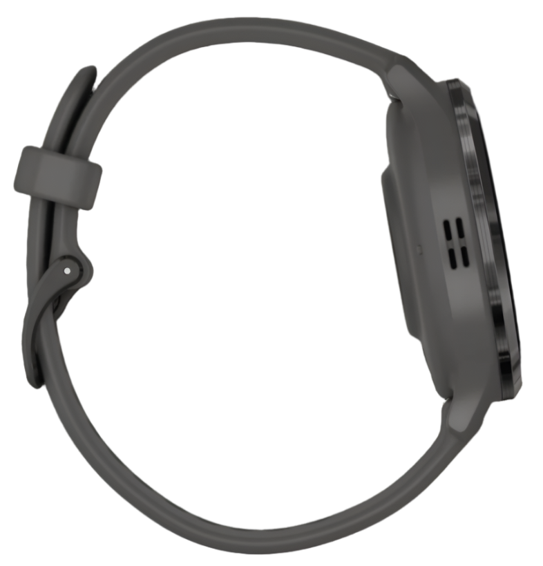 Garmin Venu® 3S, Slate Stainless Steel Bezel with Pebble Grey Case