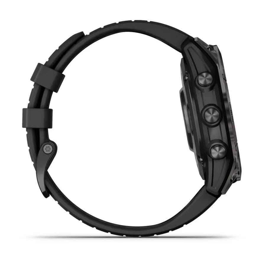 Garmin fenix 7 Pro Sapphire Solar Ed 47mm Carbon Grey DLC Ti w/ Black Band