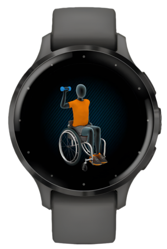 Garmin Venu® 3S, Slate Stainless Steel Bezel with Pebble Grey Case