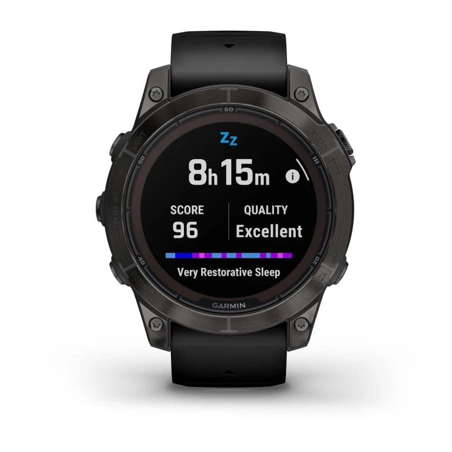 Garmin fenix 7 Pro Sapphire Solar Ed 47mm Carbon Grey DLC Ti w/ Black Band