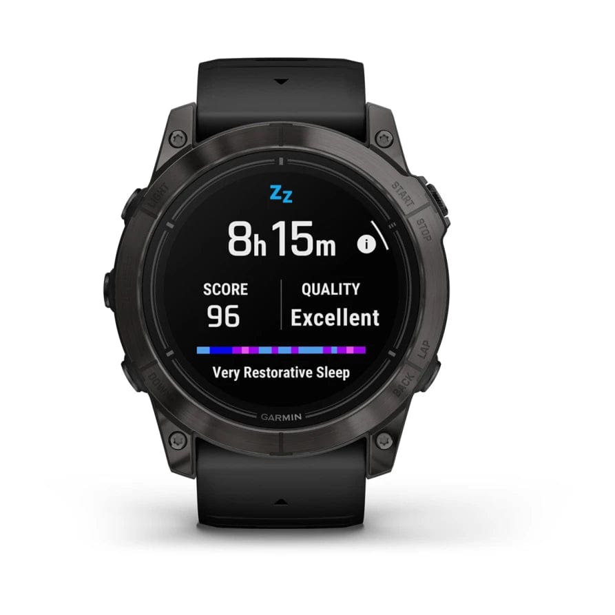 Garmin epix Pro (Gen 2) Pro/Sapphire Ed 51mm Crbn Grey DLC Ti w/ Blk Band
