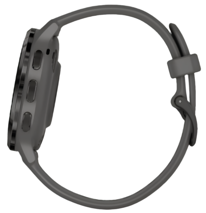 Garmin Venu® 3S, Slate Stainless Steel Bezel with Pebble Grey Case