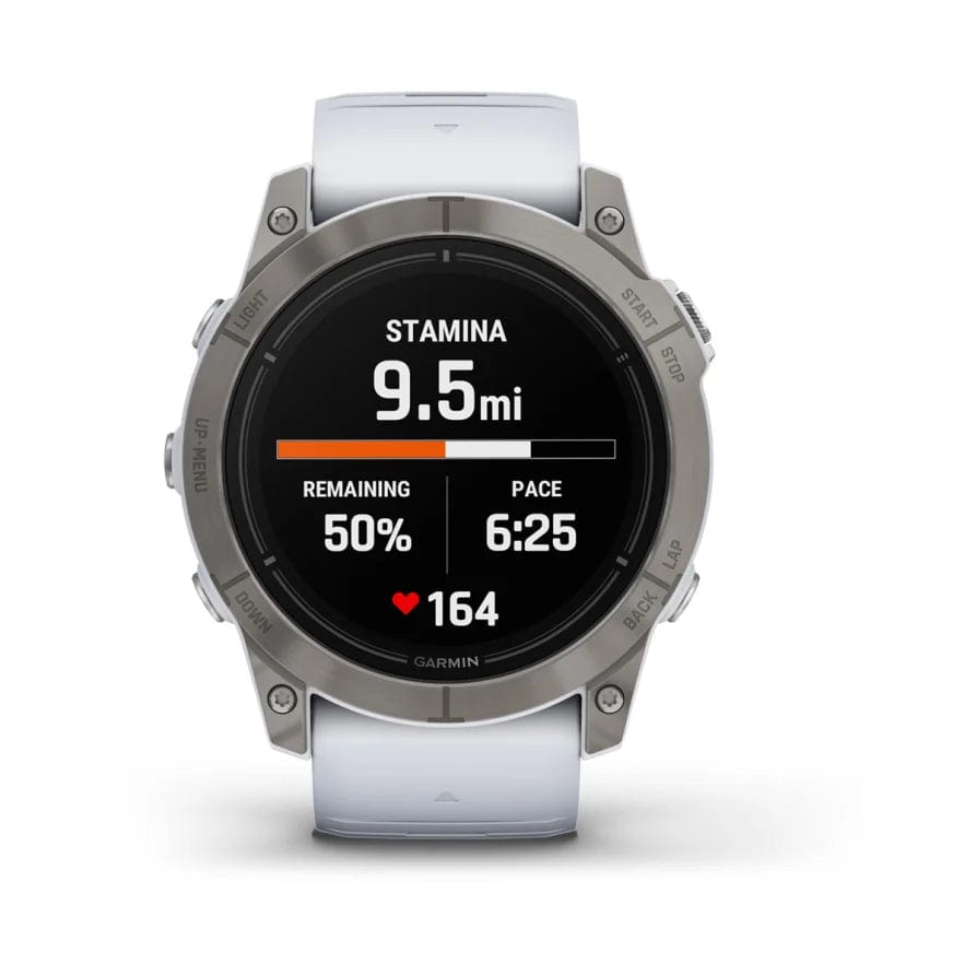 Garmin epix Pro (Gen 2) Pro/Sapphire Ed 51mm Ti w/ Whitestone Band