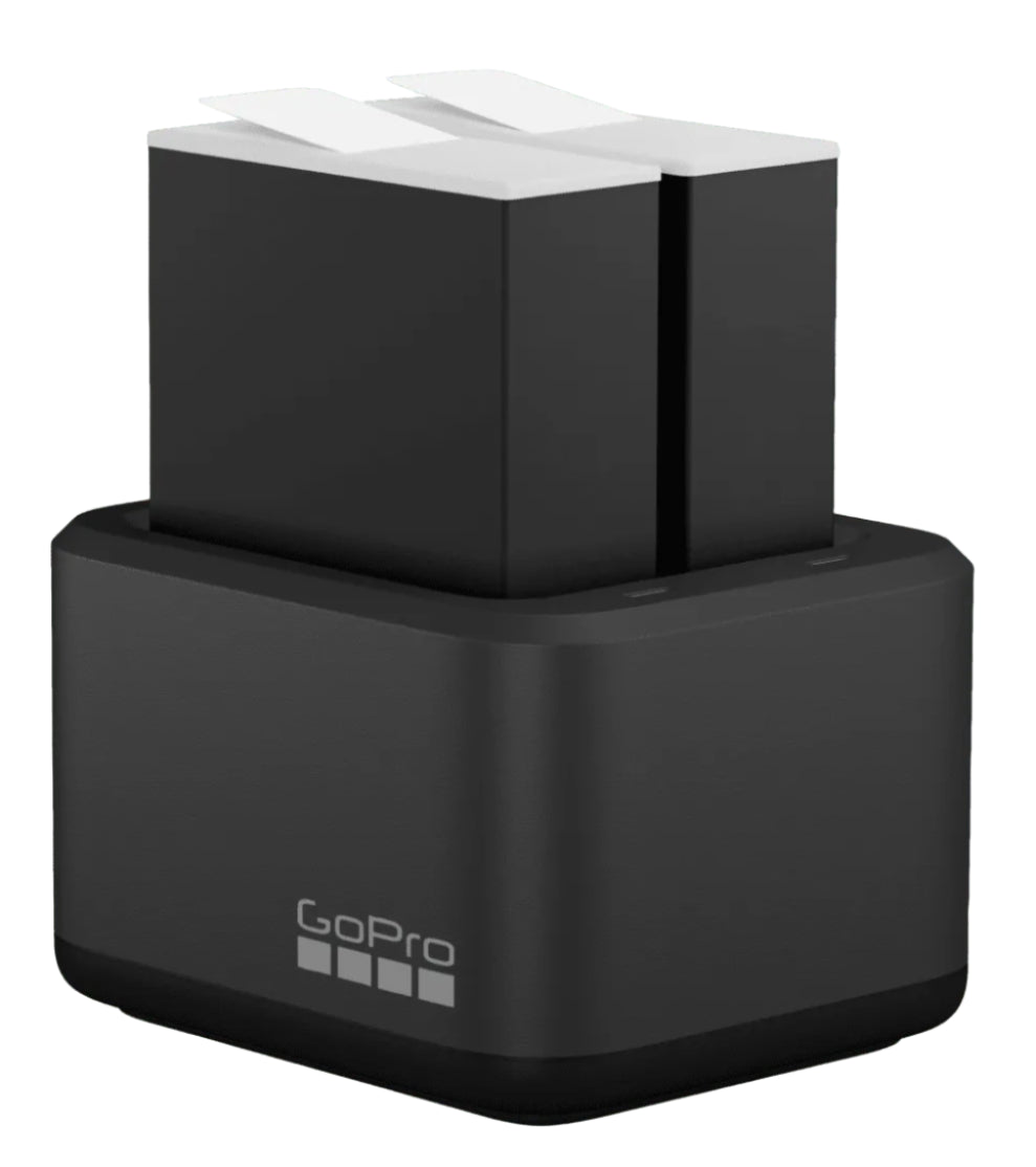 GoPro Dual Battery Charger + 2 x Enduro Batteries - HERO12 Black