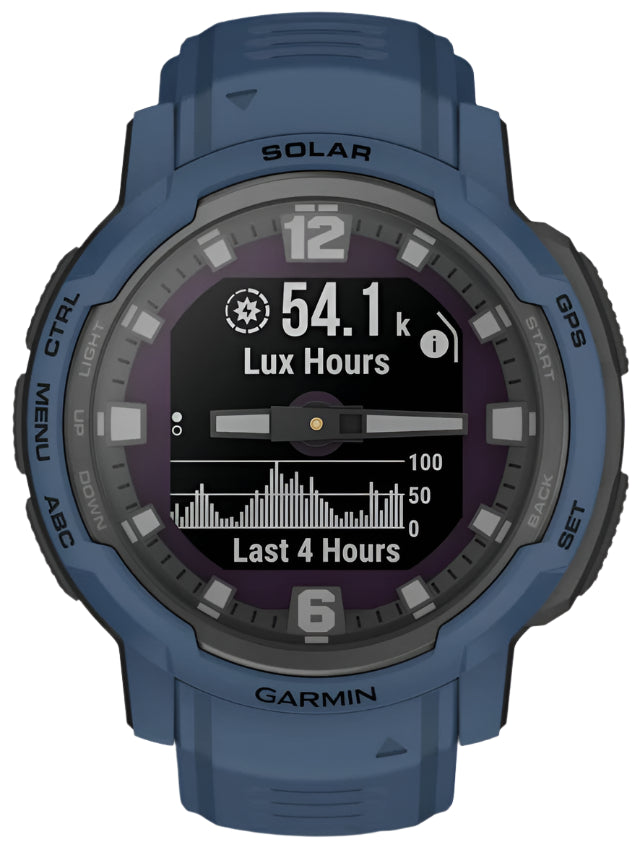 Garmin Instinct Crossover Solar, Tidal Blue