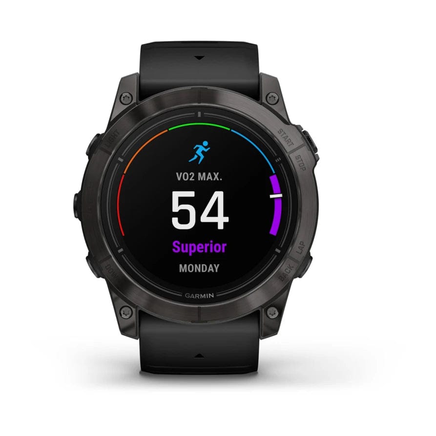 Garmin epix Pro (Gen 2) Pro/Sapphire Ed 51mm Crbn Grey DLC Ti w/ Blk Band