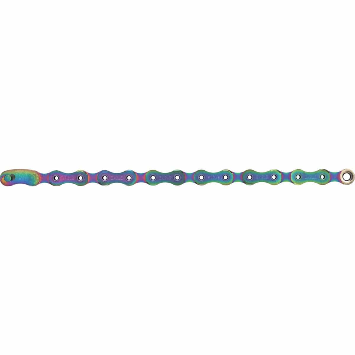 SRAM PC XX1 Eagle Hollowpin Powerlock Flowlink 12 Speed Chain 126 Links Rainbow