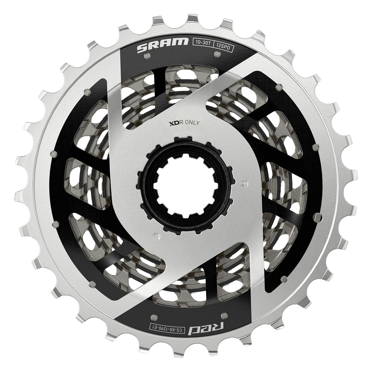 SRAM Red XG-1290 E1 12-Speed Cassette - Silver