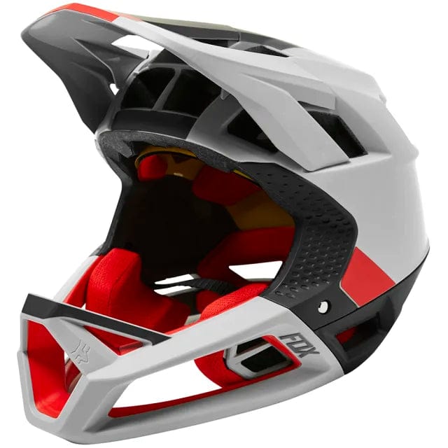 FOX Proframe Blocked MIPS MTB Helmet - Black/White XLarge