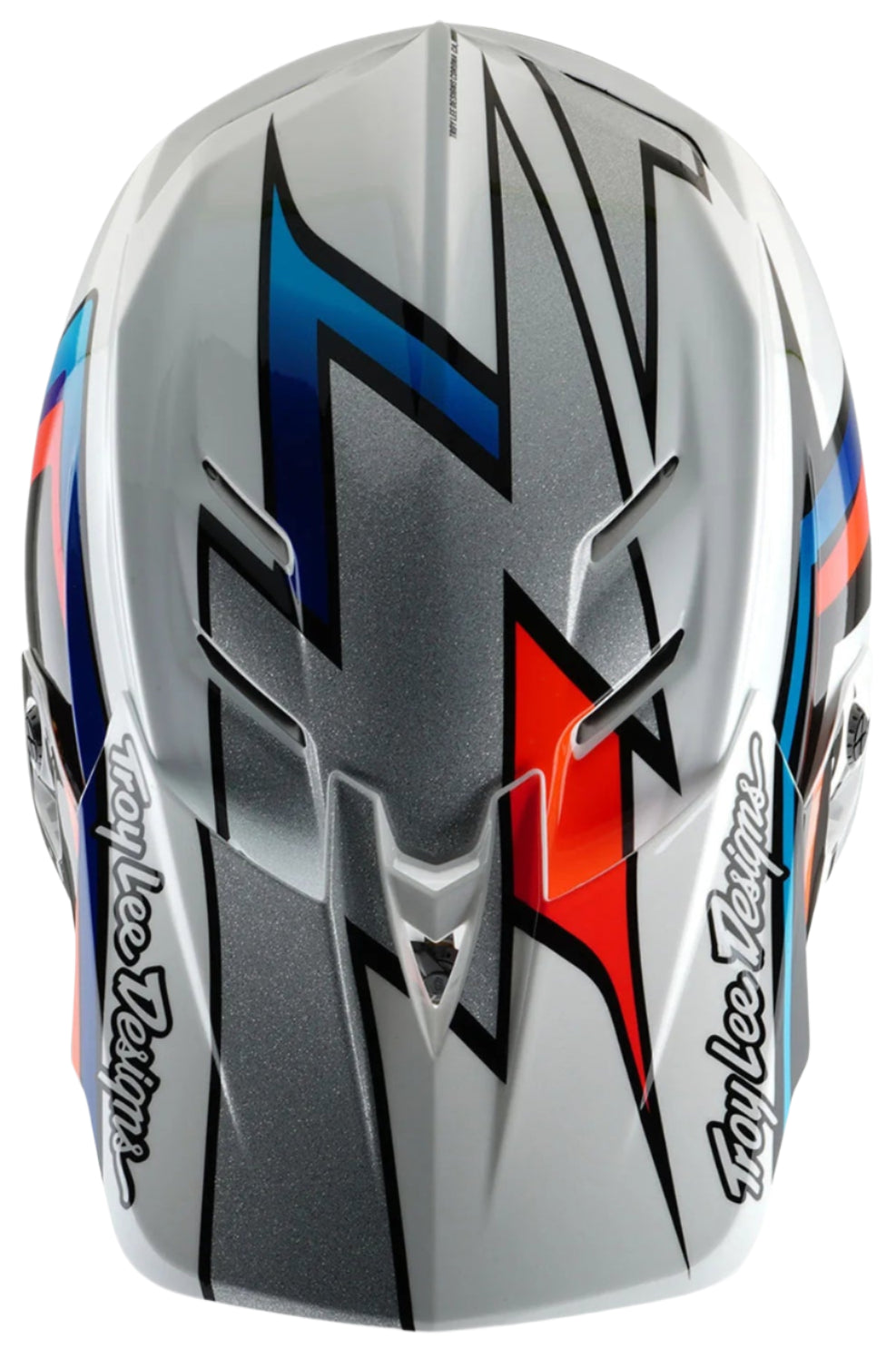 Troy Lee Designs D4 AS COMPOSITE HELMET FRAMES WHITE / SILVER