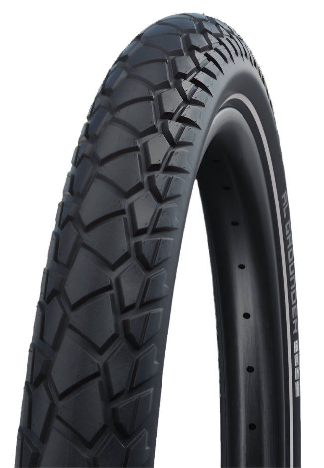 Schwalbe Al Grounder 27.5 x 2.35" RaceGuard Double Defense Addix Coumpound Reflective sidewall E-50 Tyre